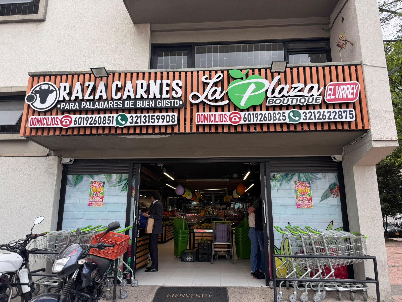 Fachada de La Plaza Boutique El Virrey